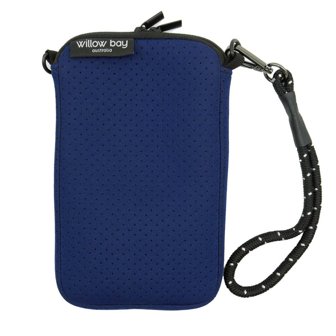 PHONE Neoprene Crossbody Bag - NAVY-Sale-Willow Bay Australia