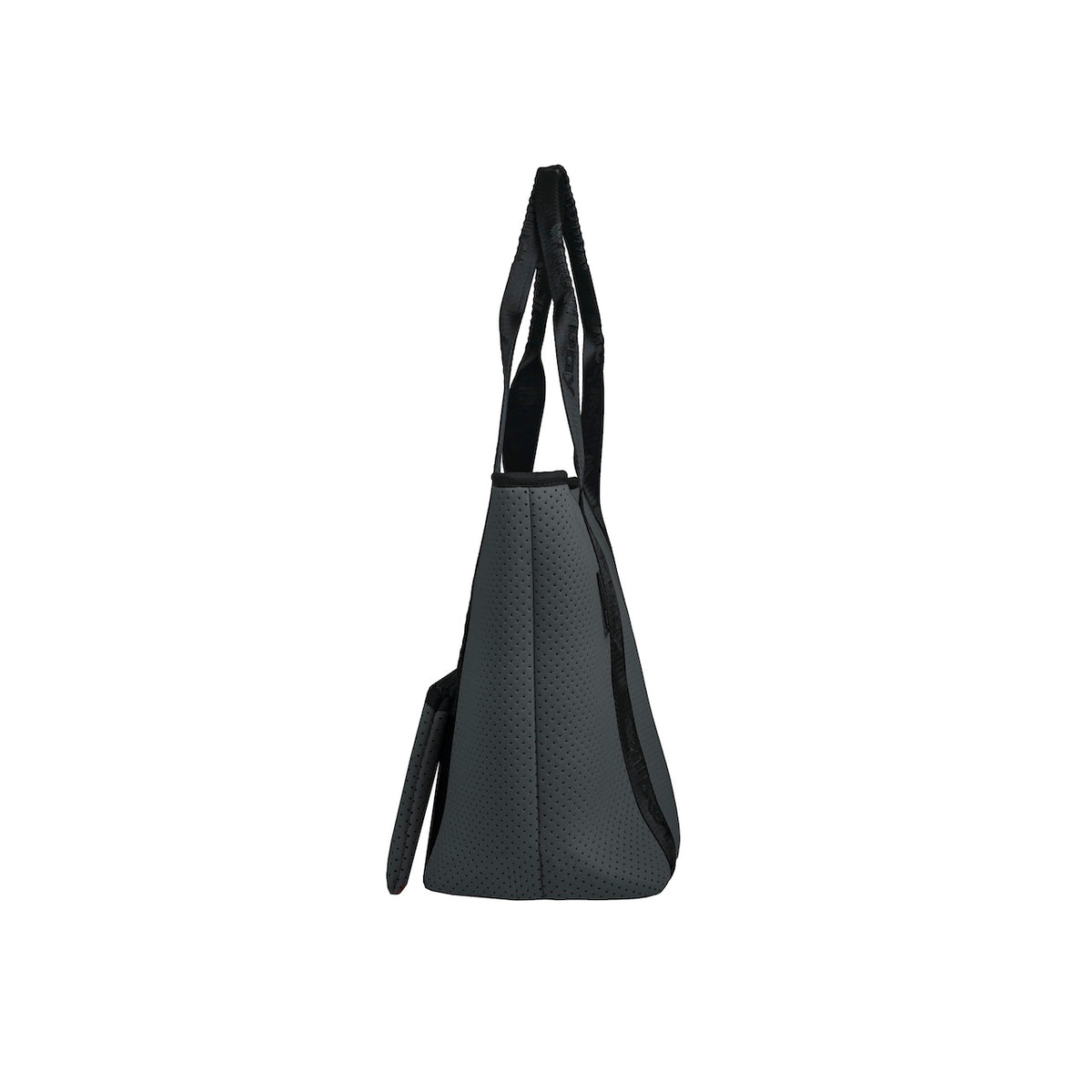 Pre-Order: BOUTIQUE TRAVEL Neoprene Tote Bag With Zip (with luggage/trolley sleeve) - CHARCOAL