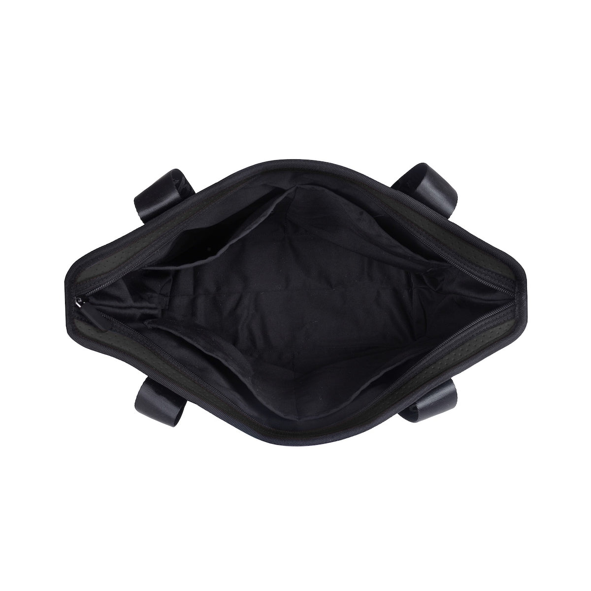 Pre-Order: BOUTIQUE TRAVEL Neoprene Tote Bag With Zip (with luggage/trolley sleeve) - CHARCOAL