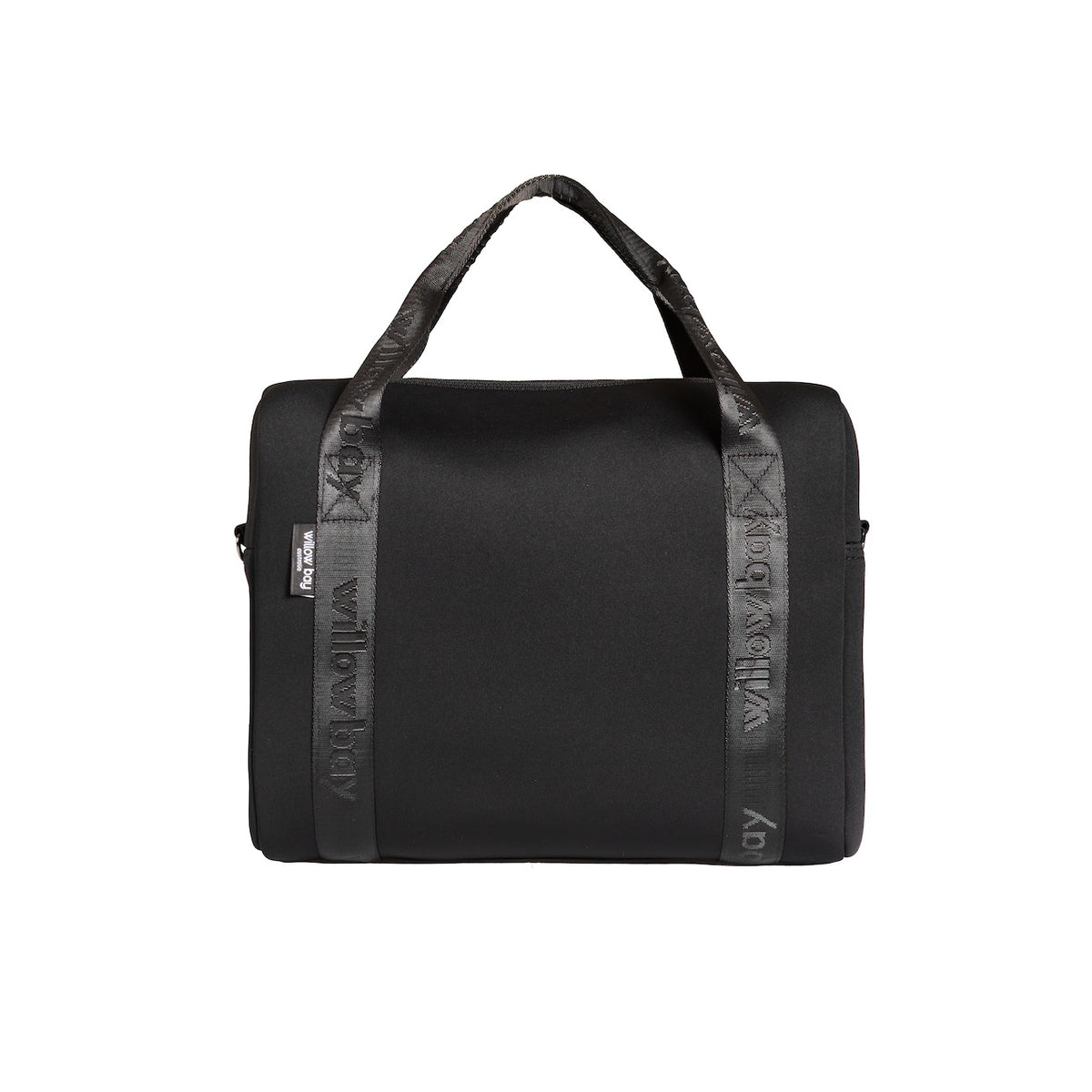 VOGUE TRAVEL DUFFEL Bag (with luggage/trolley sleeve) - Black