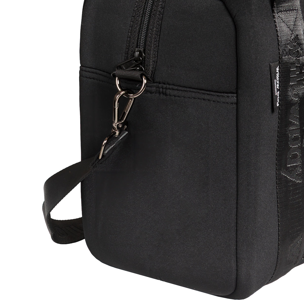 VOGUE TRAVEL DUFFEL Bag (with luggage/trolley sleeve) - Black