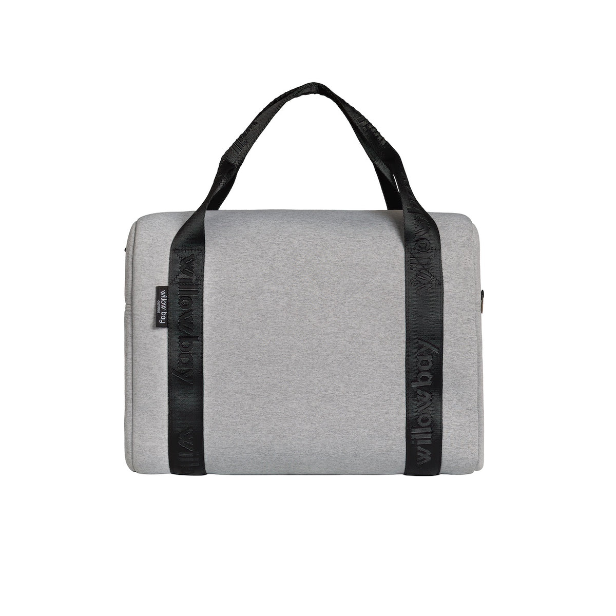 VOGUE TRAVEL DUFFEL Bag (with luggage/trolley sleeve) - Light Marle (Black Handle)