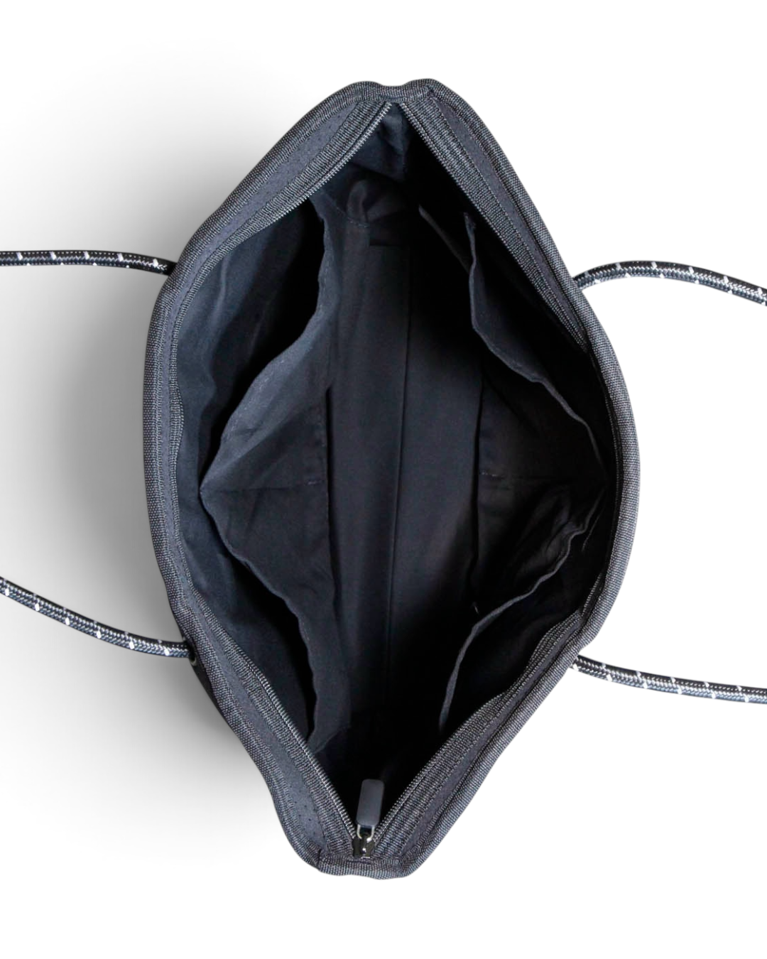 BOUTIQUEネオプレントートバッグジップ付き-ブラック
