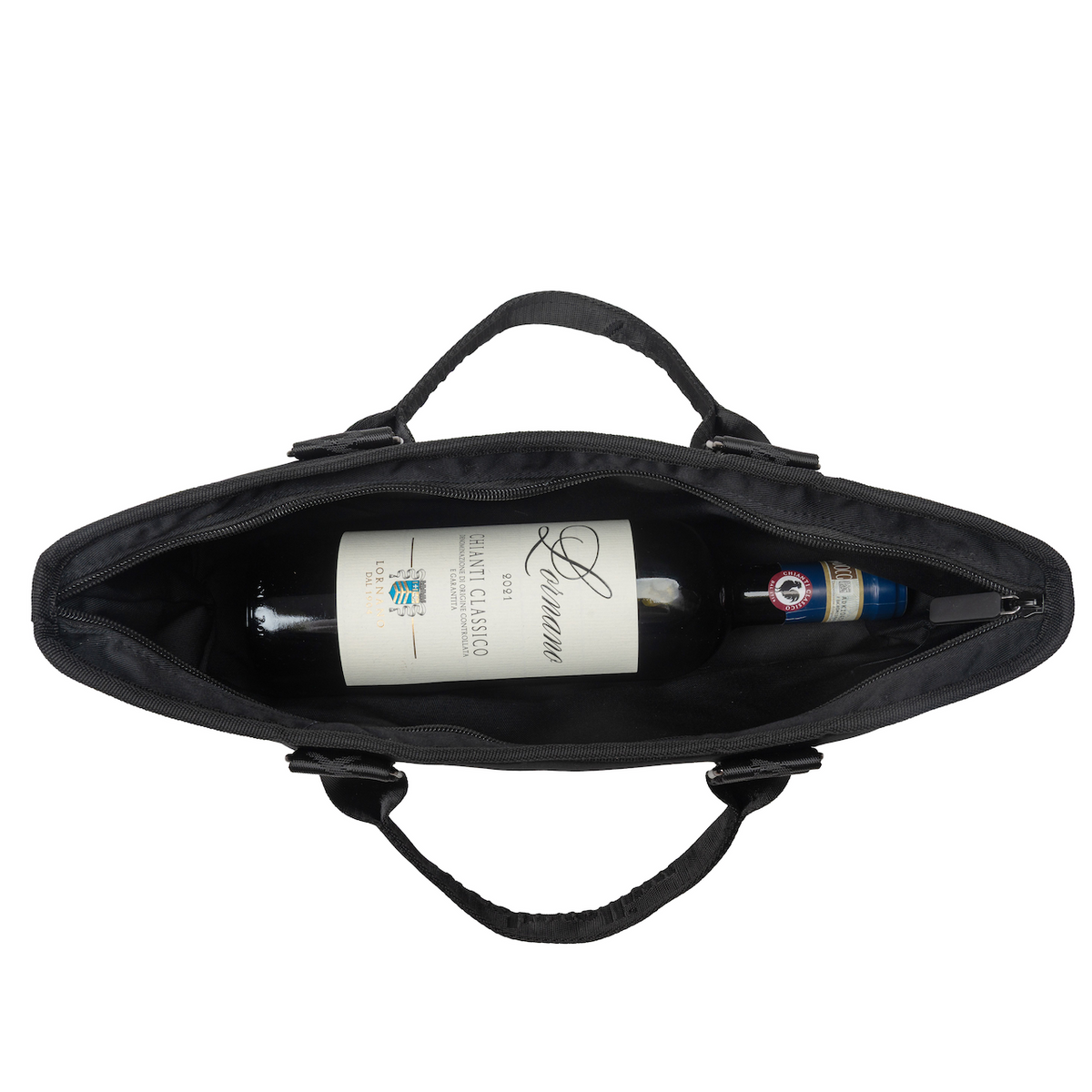 Wine Carry Bag - BLACK-Wine Bag-Willow Bay Australia