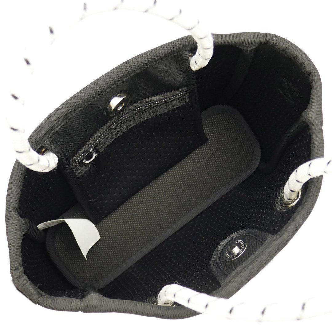 DAYDREAMER TINY Neoprene Tote Bag With Closure - SOFT LILAC-neoprene bag-shopping bag-handbag-travel bag-washable-vegan bag-Willow Bay Australia