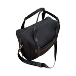 VOGUE TRAVEL DUFFEL Bag (with luggage/trolley sleeve) - Black-Willow Bay Australia