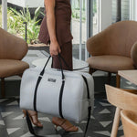 WEEKENDER Neoprene Bag - LIGHT MARLE-Weekender-Willow Bay Australia